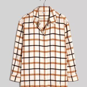 Madewell - Oversized Flannel Shirt in Plaid
